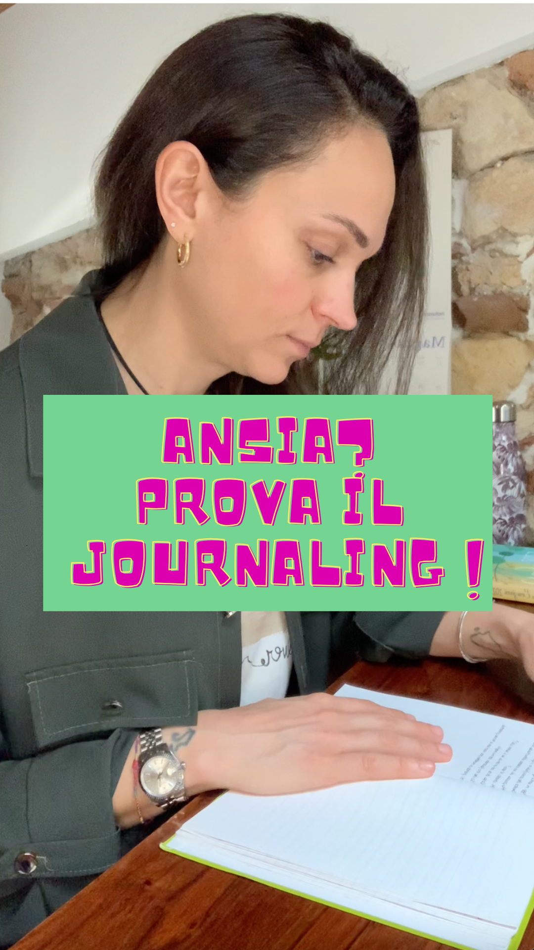 ANSIA? PROVA IL JOURNALING 📝 ANSIA? PROVA IL JOURNALING 📝
